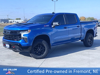 Certified Pre-Owned 2022 Chevrolet Silverado 1500 LT Trail Boss Crew Cab in  #1T0126H | Sid Dillon